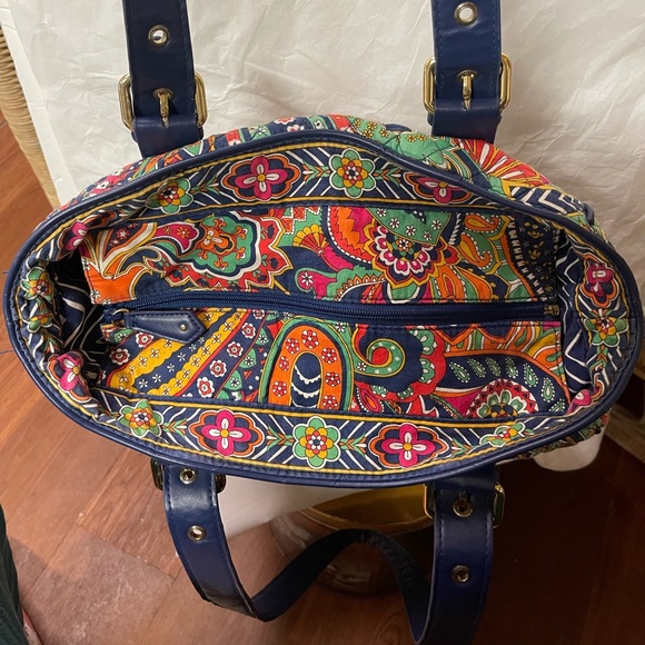 Vera Bradley Multicolor Paisley Tote - Picture 6 of 12
